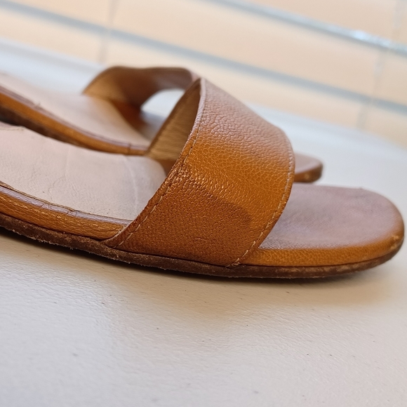 Authentic Fendi Leather Sz 39 1/2 Gladiator Ankle Boho Sandals - Picture 14 of 14